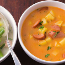 Deftige Kartoffelsuppe