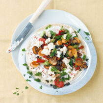 Champignon-Paprika-Gemüse Champignon-Paprika-Gemüse