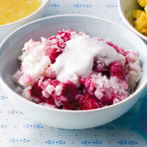 Versunkene Himbeeren