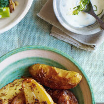 Gewürzkartoffeln mit Joghurtdip Gewürzkartoffeln mit Joghurtdip