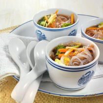 Ingwersuppe mit Gemüse