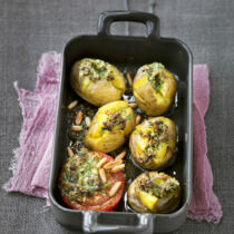 Kartoffeln mit Rucolapesto