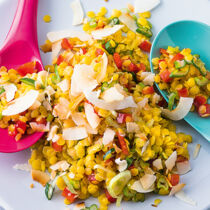 Linsen-Kokos-Salat Linsen-Kokos-Salat