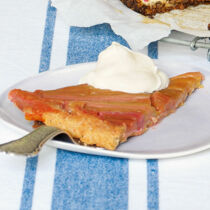 Rhabarber Tarte Tatin