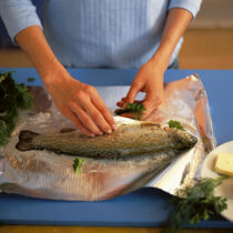 Fisch in Folie