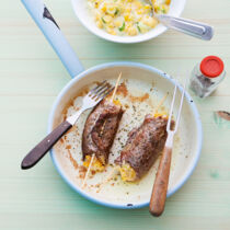 Rouladen mit Kürbis Rouladen mit Kürbis