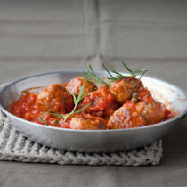 Hackbällchen in Tomatensauce