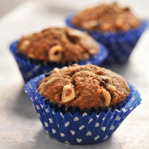 Haselnussmuffins mit Koffein-Kick Haselnussmuffins mit Koffein-Kick