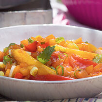 Fruchtig marinierte Paprika Fruchtig marinierte Paprika