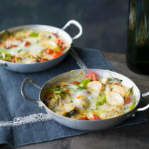 Pilz-Tomaten-Gratins Pilz-Tomaten-Gratins