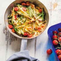 Bohnengratin mit Schafskäse Bohnengratin mit Schafskäse