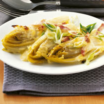 Chicoréegratin mit Schinken Chicoréegratin mit Schinken