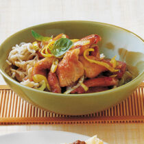 Asia-Nudeln mit Huhn