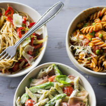 Spiralnudeln mit Hähnchenragout Spiralnudeln mit Hähnchenragout