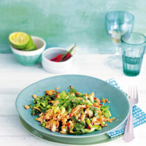 Hähnchensalat mit Thai-Dressing