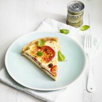 Tomatenquiche mit Feta Tomatenquiche mit Feta