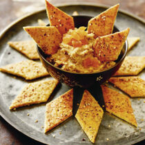 ZATAR-CRACKER MIT DATTELCREME ZATAR-CRACKER MIT DATTELCREME