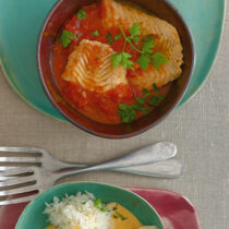 Fischfilet in Tomatensauce