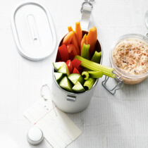 Gemüsesticks mit Quark