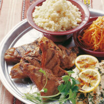 Gegrillte Lammkoteletts