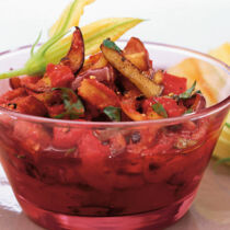 Auberginen-Tomaten-Gemüse