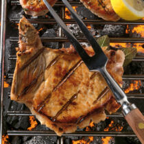 Schweinekoteletts mit Salbei Schweinekoteletts mit Salbei