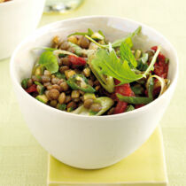 Zucchini-Linsen-Salat Zucchini-Linsen-Salat