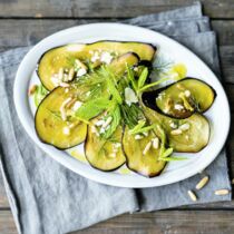 Auberginen-Carpaccio