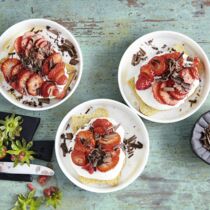 Blitz-Tiramisu mit Erdbeeren Blitz-Tiramisu mit Erdbeeren