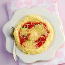 Kartoffelbrei-Pizza