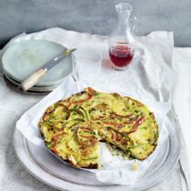 Kartoffel-Paprika-Tortilla