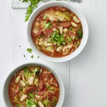 Tomaten-Eintopf mit Chorizo Tomaten-Eintopf mit Chorizo