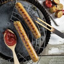 Grobe Soja-Bratwurst Grobe Soja-Bratwurst