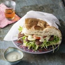 Türkische Seitan-Knoblauchwurst