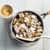 Seidentofu-Kaiserschmarrn Seidentofu-Kaiserschmarrn