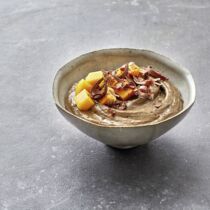 Avocado-Mousse mit Mango Avocado-Mousse mit Mango