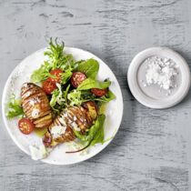 Hasselback-Kartoffeln Hasselback-Kartoffeln