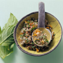 Orangen-Zimt-Salz mit Minze Orangen-Zimt-Salz mit Minze