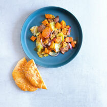 Lamm-Tajine mit Quitten Lamm-Tajine mit Quitten