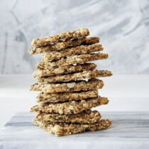 Leinsamen-cracker