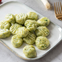 Einfache Bärlauch-Gnocchi Einfache Bärlauch-Gnocchi