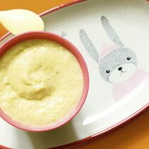 Mango-Hirse-Mandel-Brei Mango-Hirse-Mandel-Brei