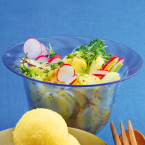 Kartoffelsalat mit Radieschen