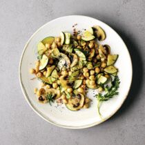 Zucchini-Pilz-Pfanne