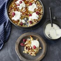 Gebackene Haferflocken Gebackene Haferflocken