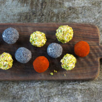 Ziegenkäse-Kugeln Ziegenkäse-Kugeln