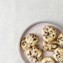 Chocolate Chip Cookies mit Mandeln Chocolate Chip Cookies mit Mandeln