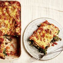 Lasagne mit Blumenkohlsauce Lasagne mit Blumenkohlsauce