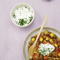 Quinoa-Hackfleisch-Topf