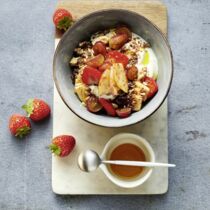 Erdbeer-Leinöl-Quark Erdbeer-Leinöl-Quark